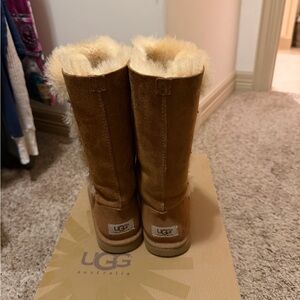 UGG Chestnut Bailey Button Triplet Boots